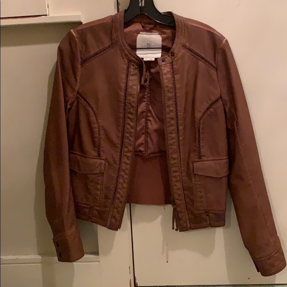 HEI Vegan leather jacket